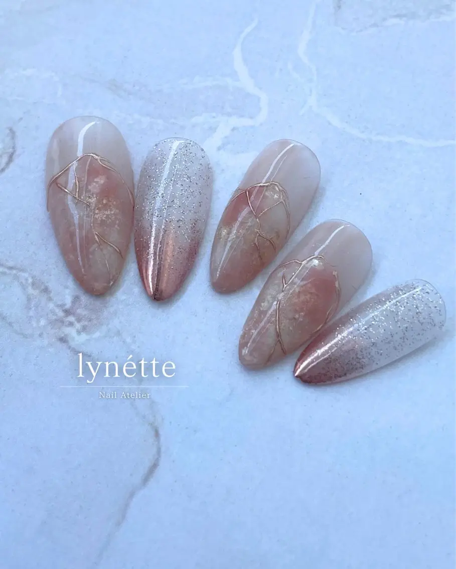 ネイル ニュアンスネイル lynétte 那覇ネイルサロンのネイルデザイン