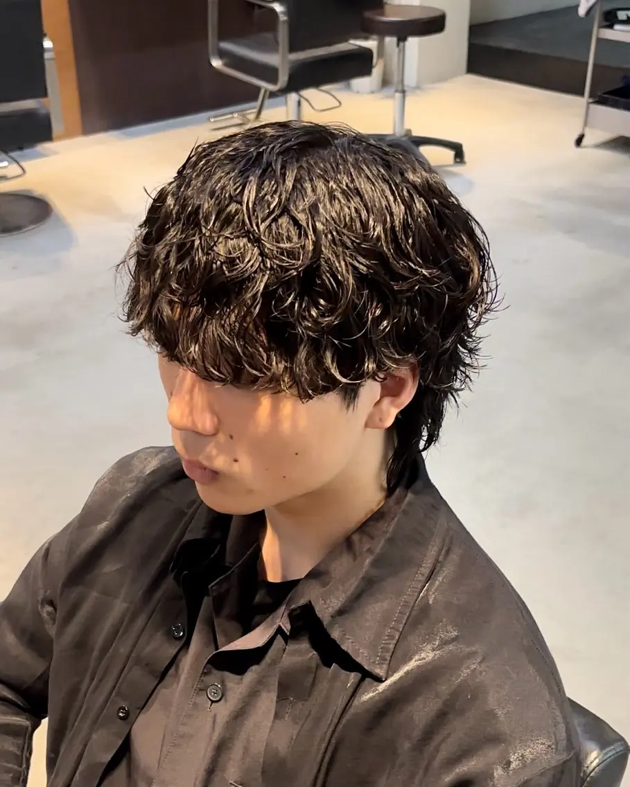 パーマ ウルフカット カット パーマ Kota 【パーマ特化美容師】のヘアスタイル