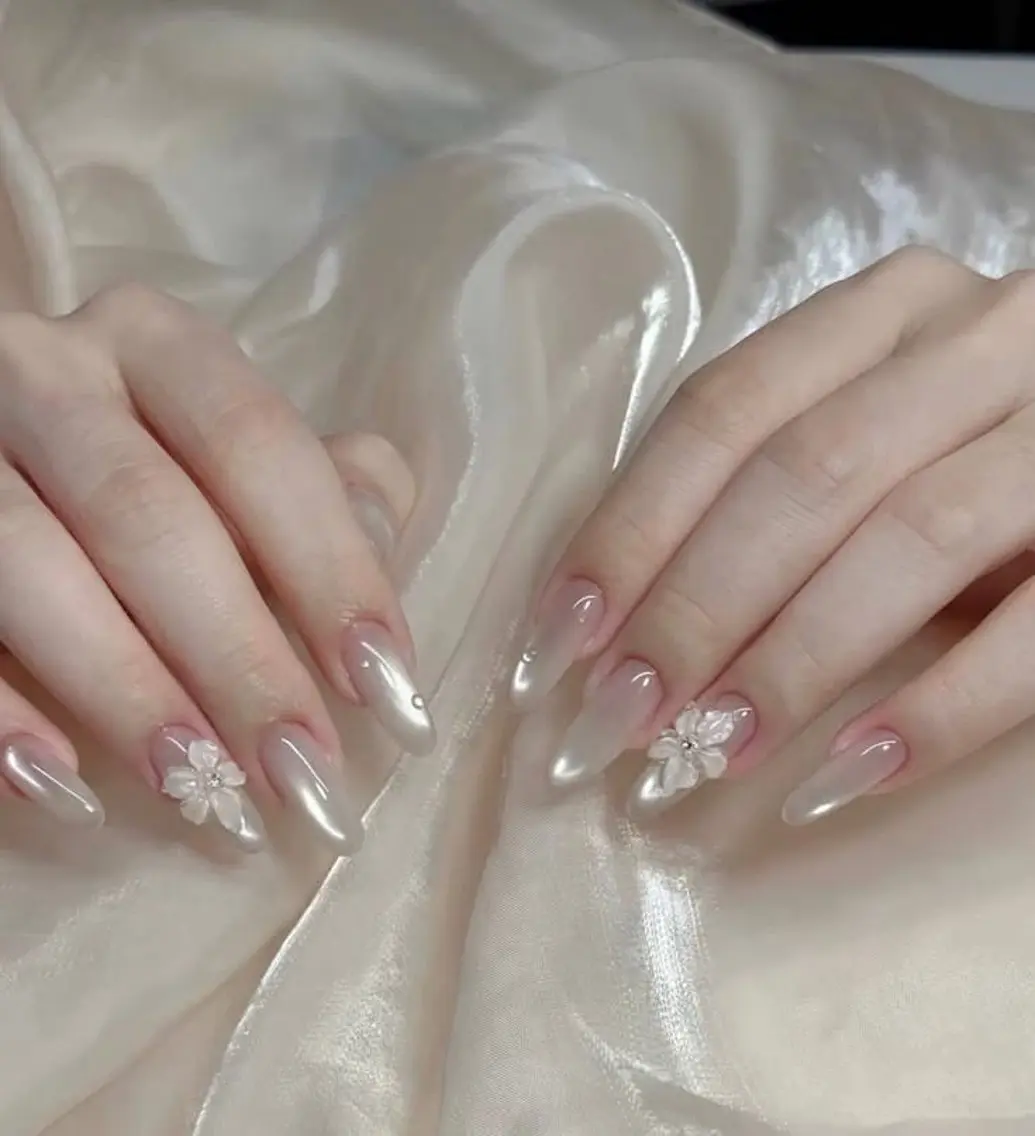 ネイル 長さ出し ジェルネイル ラメ(グリッター) 持ち込み ハンドネイル AMI NAIL 池袋のネイルデザイン