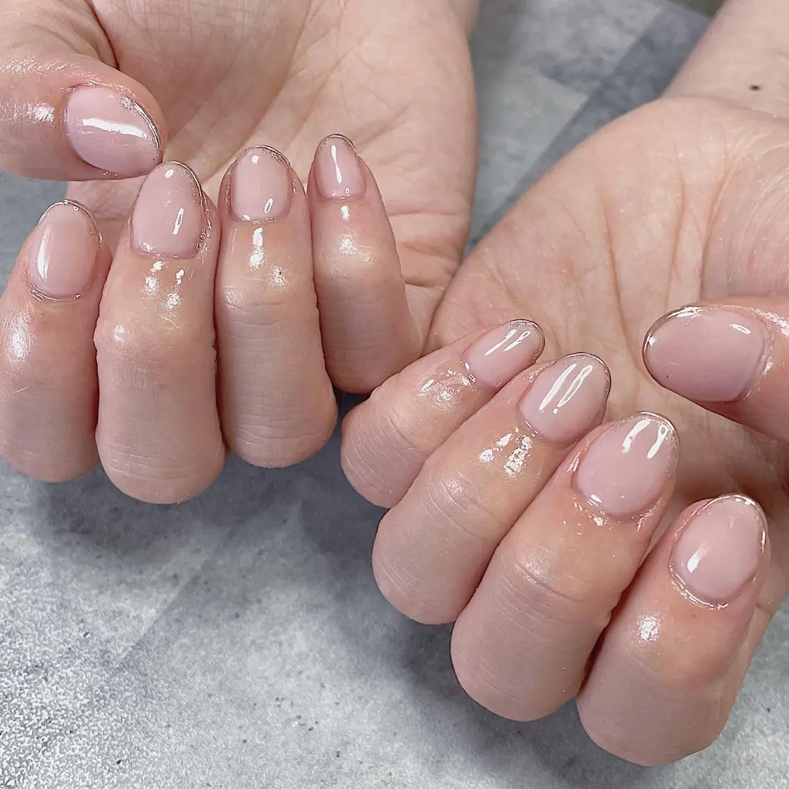 ネイル アートネイル 長さ出し ジェルネイル スカルプネイル 春ネイル ハンドネイル SYU'NAIL /YUKIのネイルデザイン