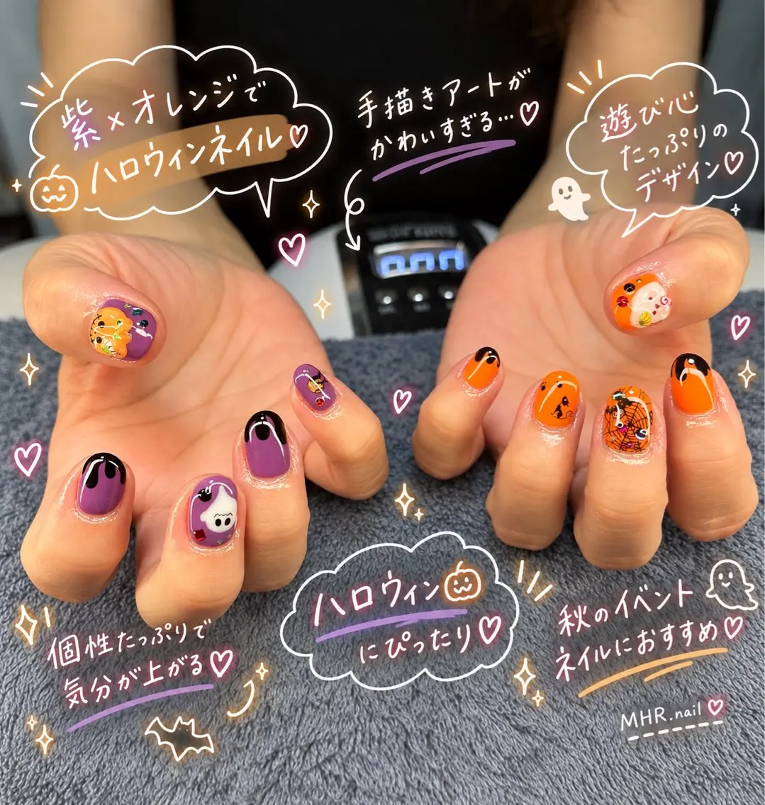 ネイル ハンドネイル フットネイル MHR nailのネイルデザイン