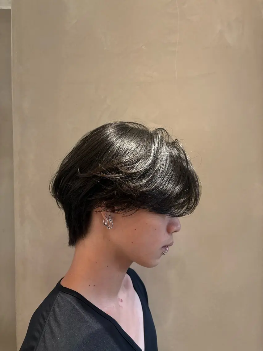 新規限定【メンズカット+髪質改善ストレート】|自然なまとまり・柔らかな質感◎の写真