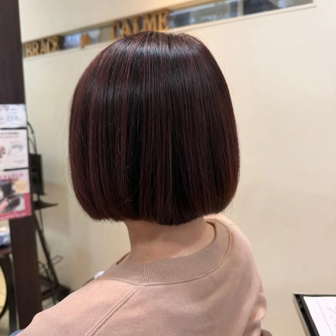 ミディアム ボブ カット ヘアカラー 佐藤 涼太のヘアスタイル