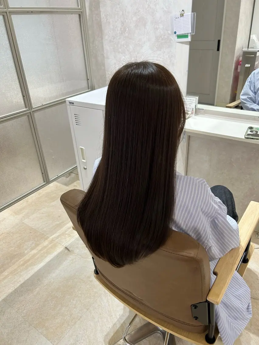 セミロング カラー カット ヘアカラー トリートメント ヘアセット 💙まこと💙艶 カラー(Rico)のヘアスタイル
