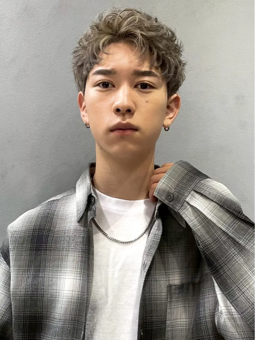 ショート ショートヘア mens.salon hackのヘアスタイル