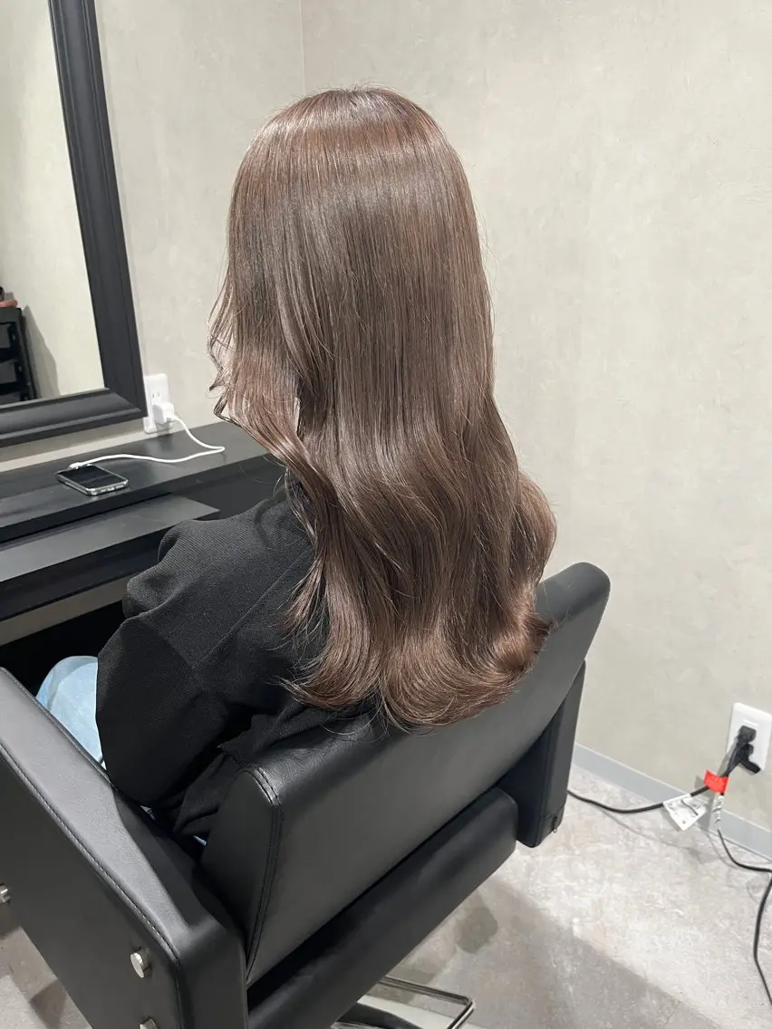 🫧⭐️透明感たっぷりカラー＋2stepトリートメント🌟🫧の写真