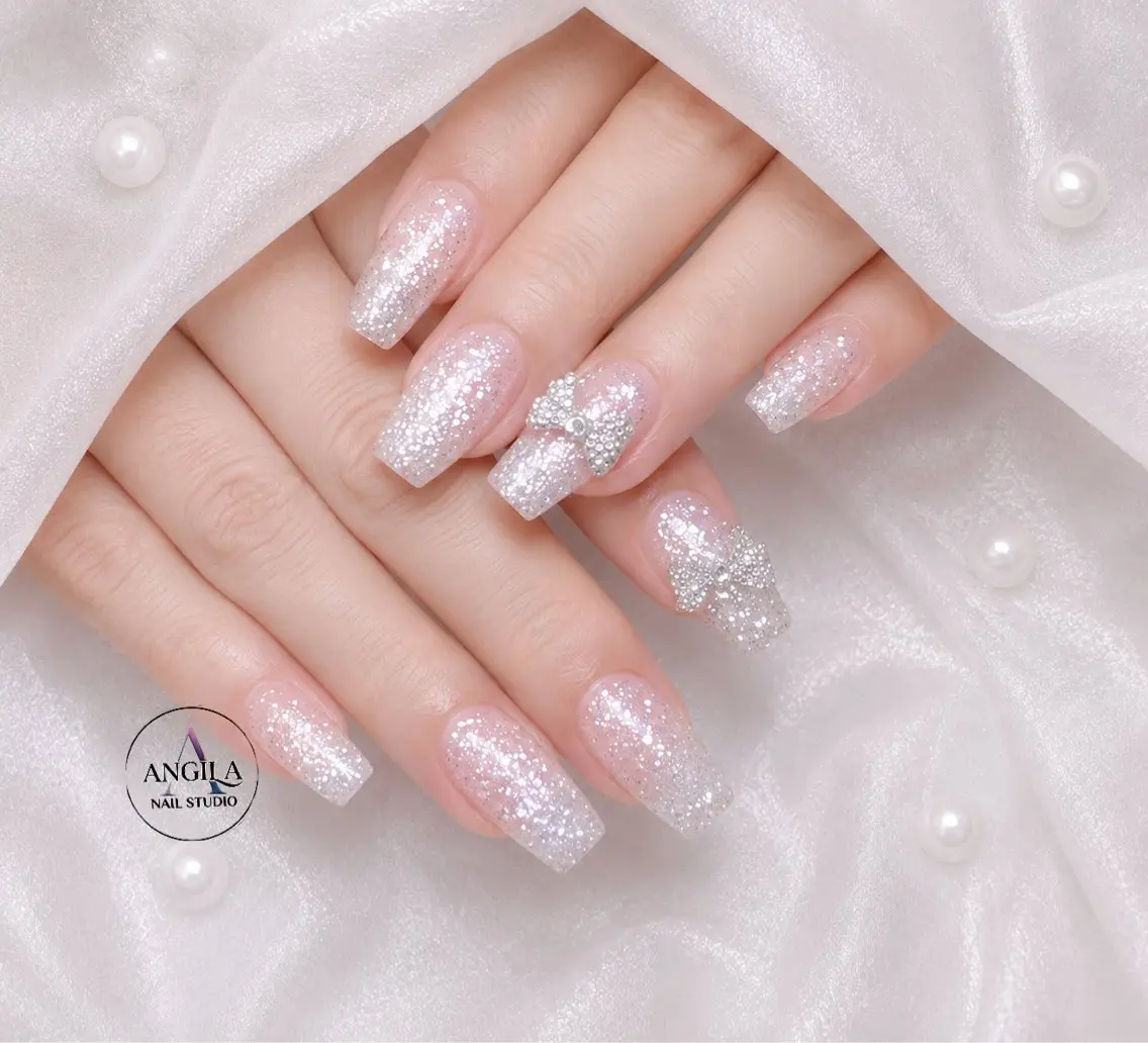 ネイル ANGILA ネイル¨̮S*Y*Kのネイルデザイン