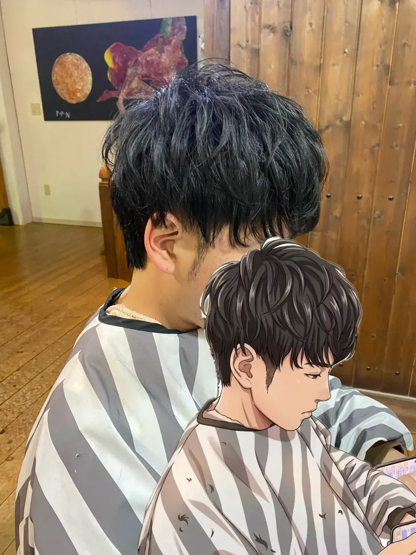 メンズ カット タカハシ ユウヤのヘアスタイル