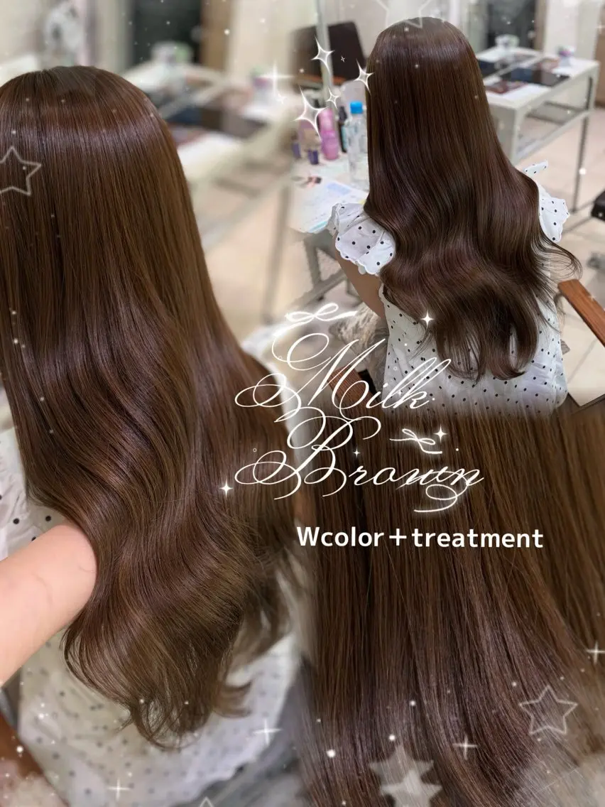 カラー カット ヘアカラー トリートメント Yu-ki🫧 /ハイトーンカラーのヘアスタイル
