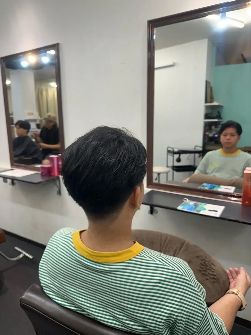 メンズ マッシュ カット MOMO 💕💕のヘアスタイル