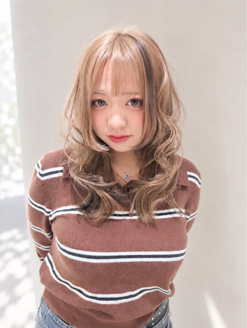 セミロング カラー 銀座/レイヤー/ 髪質改善/大塚セイラのヘアスタイル