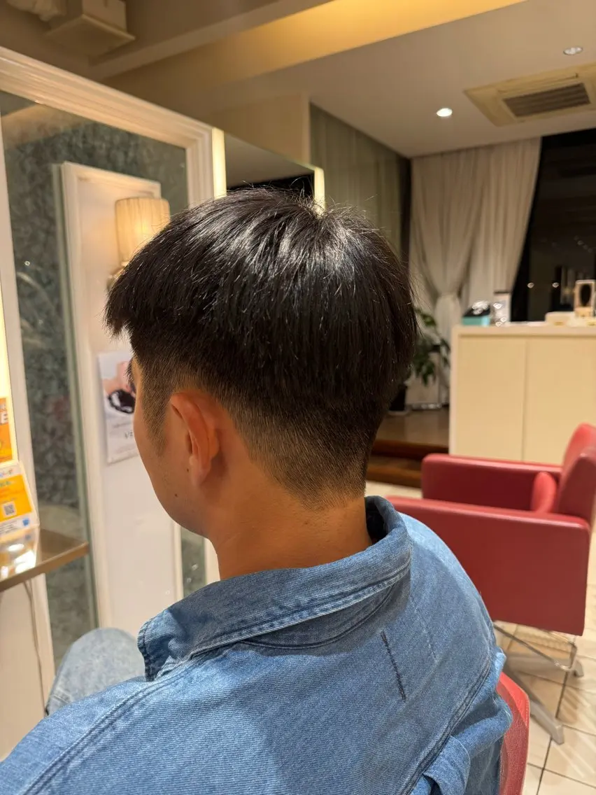 メンズ カットモデル 神楽坂 中嶋 彩香のヘアスタイル