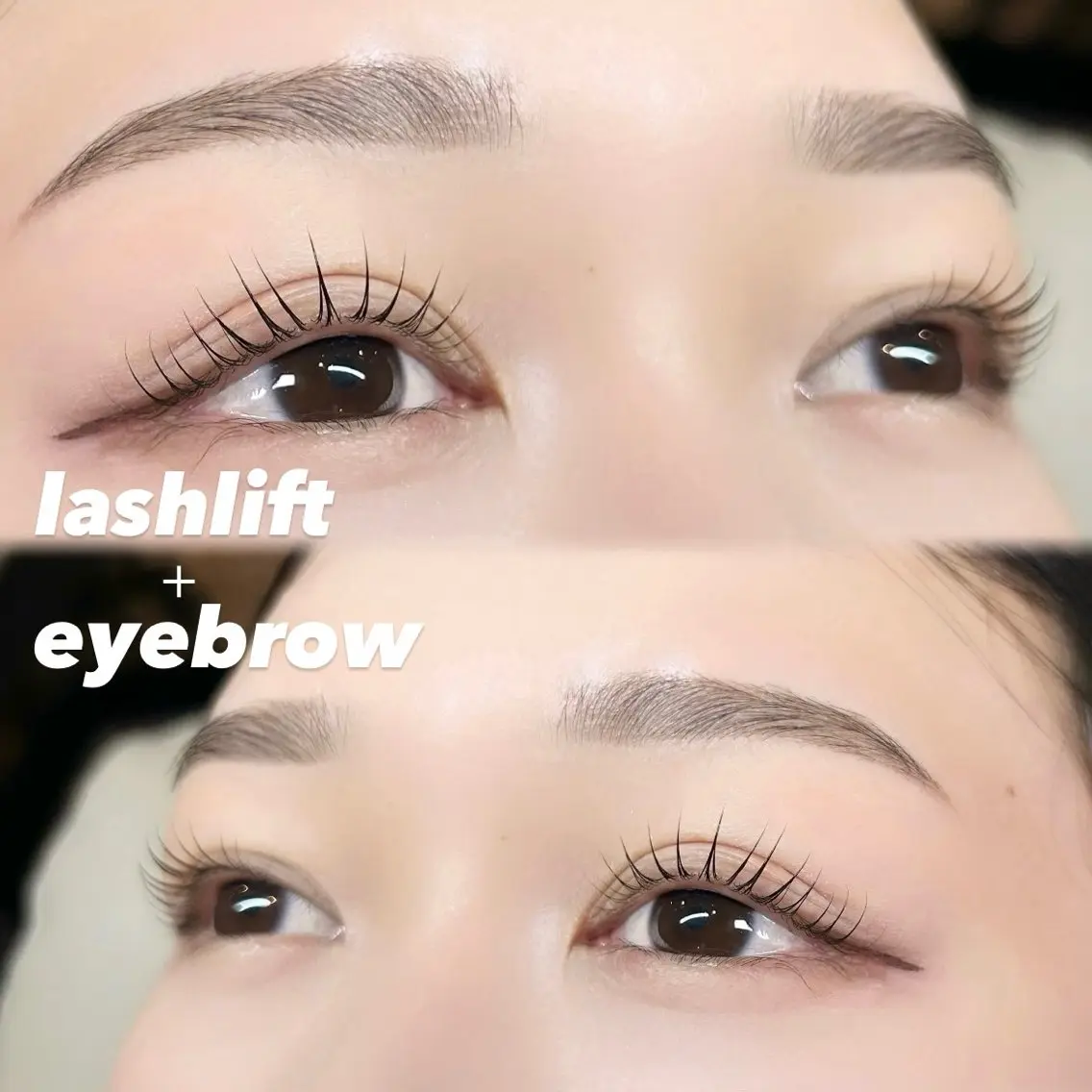 【大人気セットメニュー】まつ毛パーマ+眉毛WAXの写真