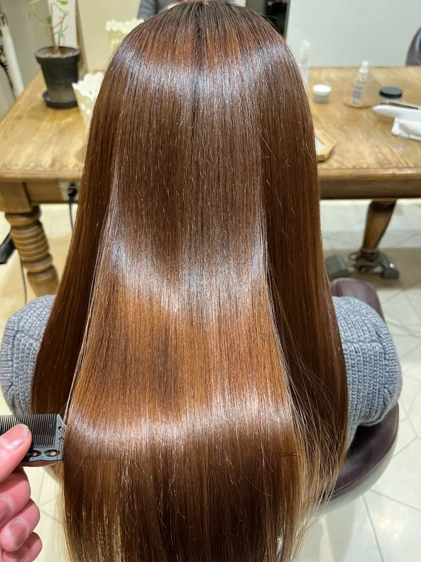 【水素2倍更なる美髪へ】髪質改善ミネコラ水素treatment+前髪カット無料☆彡の写真