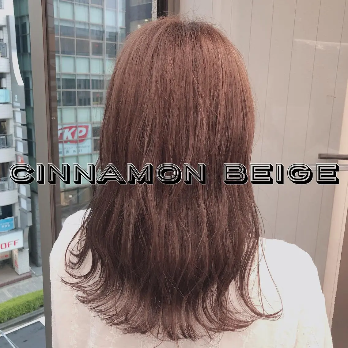 ミディアム カラー パーマ ヘアアレンジ メンズ キッズ ネイル マツエク・マツパ 上品＆韓国風 🥀海心🥀のヘアスタイル