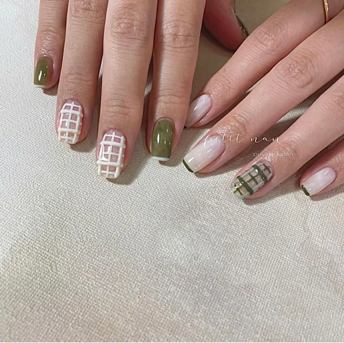 ネイル フットネイル ジェルネイル 韓国ネイル マグネットネイル ニュアンスネイル nail‪◯ petitnanoのネイルデザイン