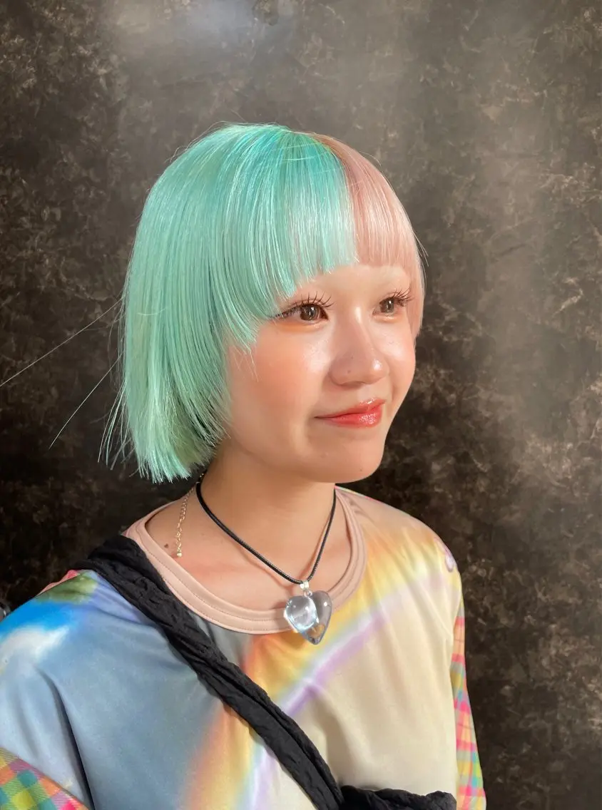 ショート カラー ヘアカラー 博多ブリーチ /Ririkaのヘアスタイル