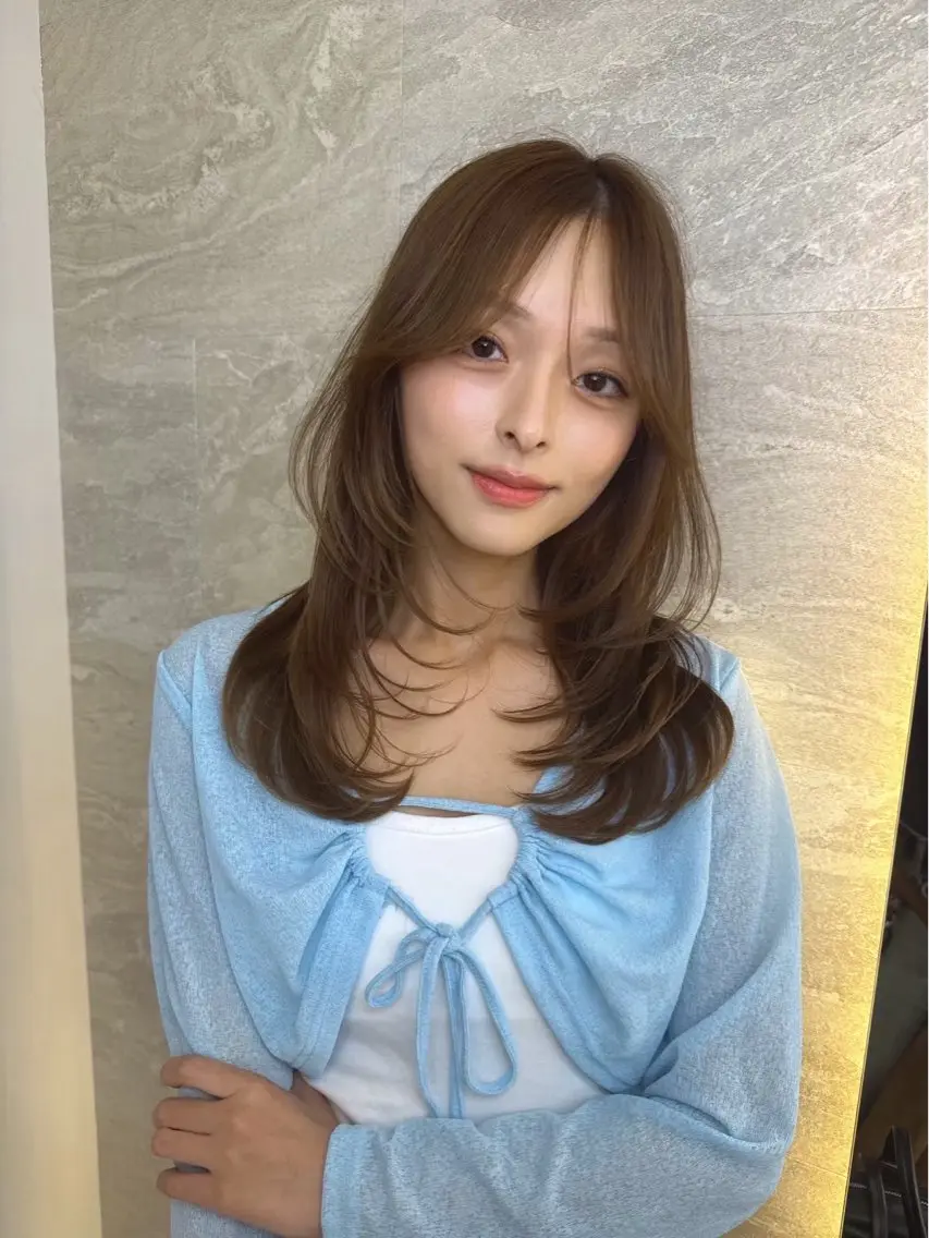 ミディアム ishikura yubiのヘアスタイル