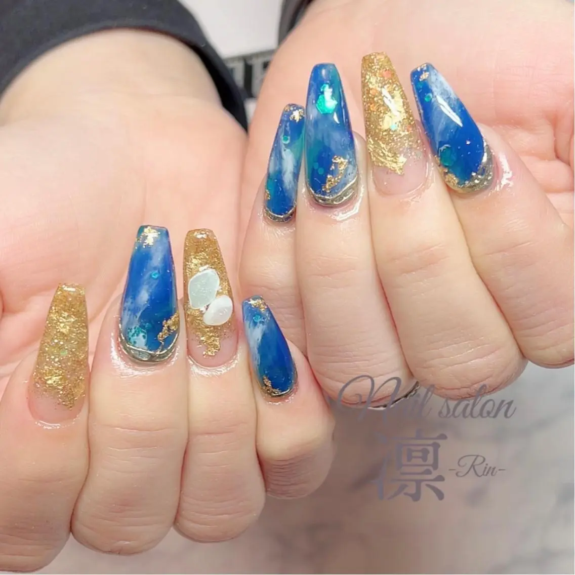 ネイル スカルプネイル private salon凛のネイルデザイン