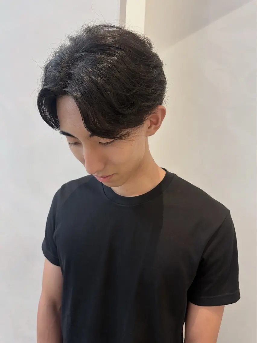 メンズ パーマ 可愛いstyling おしえます♡🌸冬桜のヘアスタイル