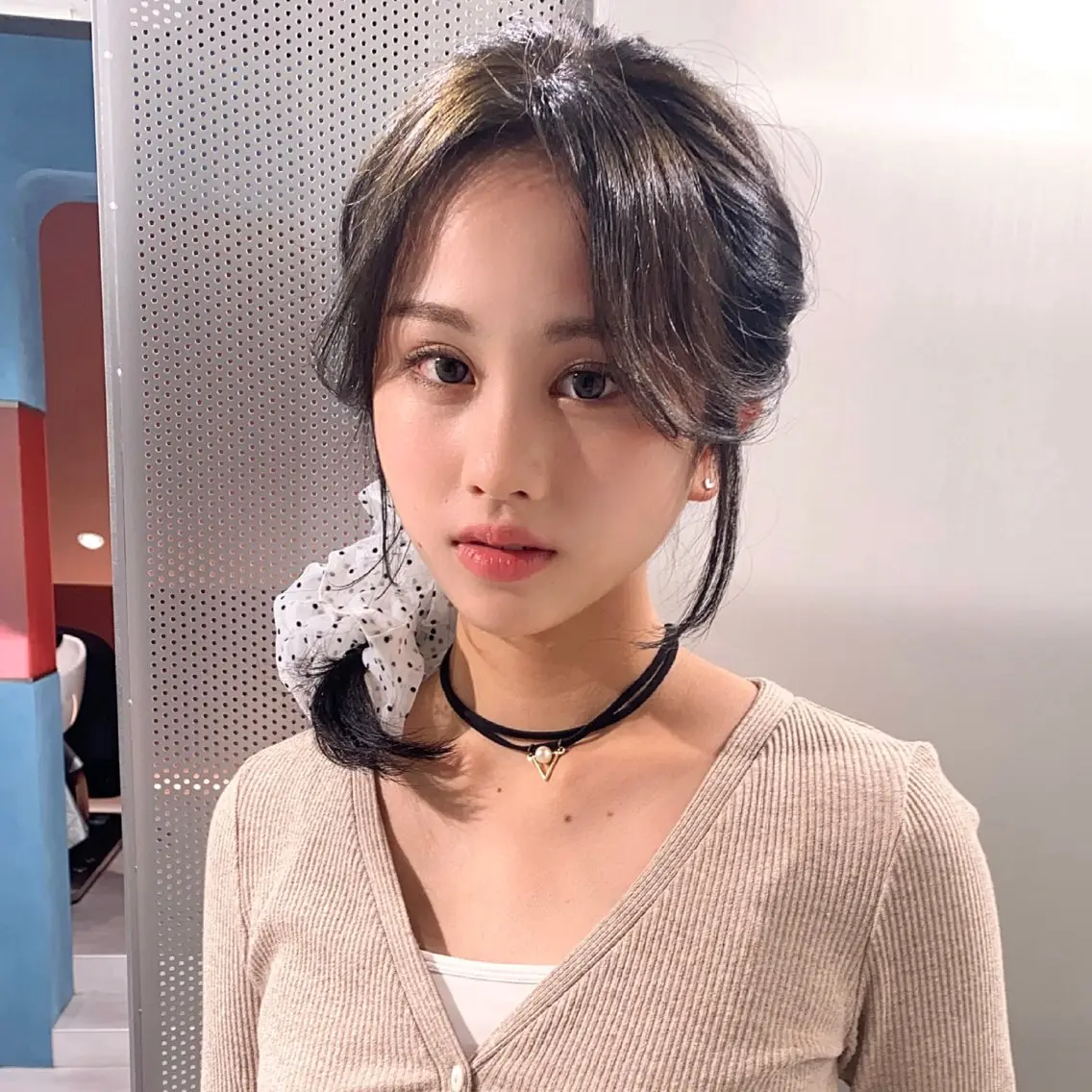 ミディアム 顔周りカット カット ヘアカラー 森 隆秀/韓国ヘアのヘアスタイル