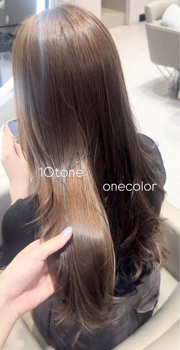 カラー sumire ༊·˚ 透明感/艶colorのヘアスタイル