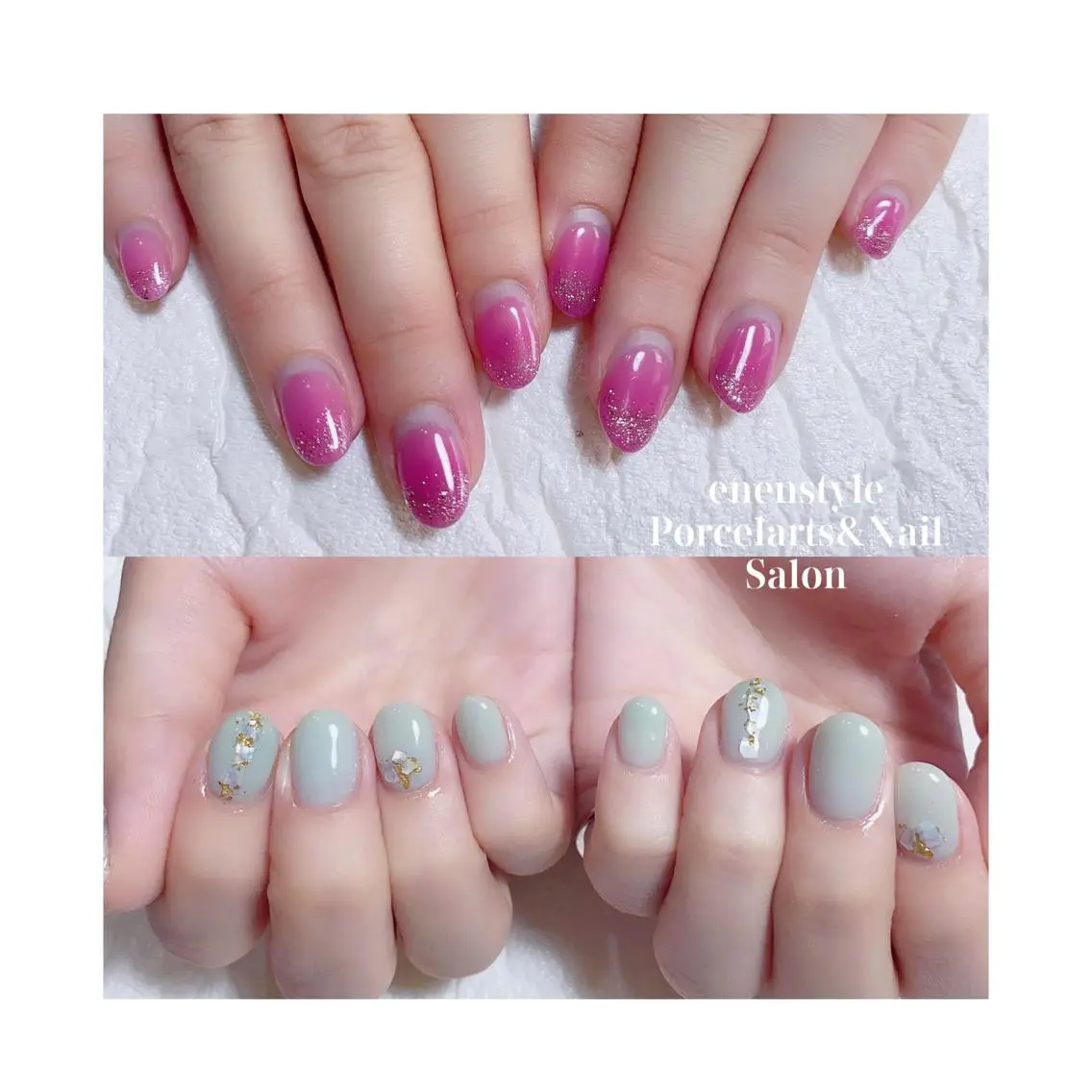 ショート ネイル ジェルネイル ニュアンスネイル オフィスネイル ワンカラーネイル パラジェル ハンドネイル 🐾enen style 🐾のネイルデザイン