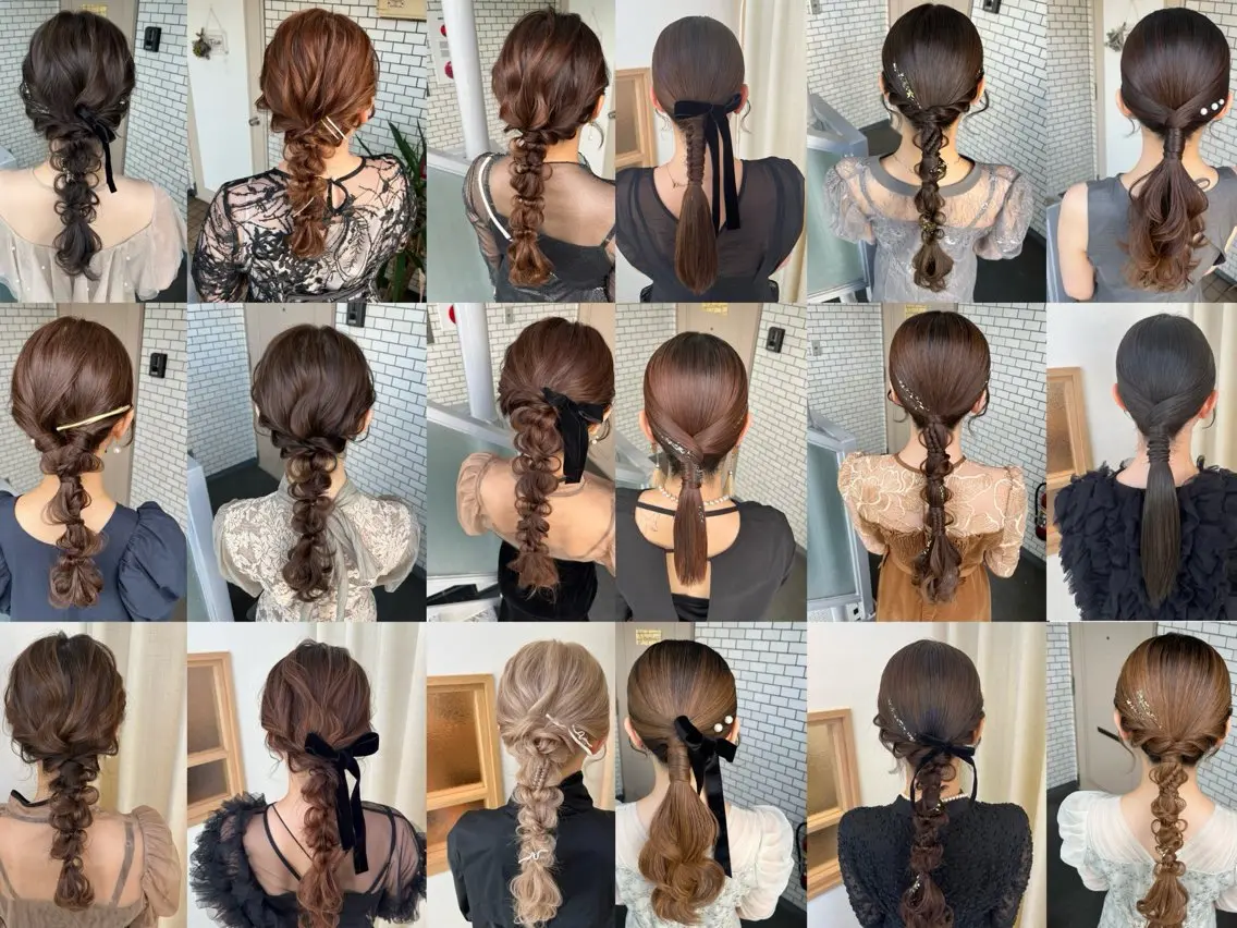 ヘアアレンジ 成人式 結婚式・ブライダル 卒業式のヘアスタイル ヘアセット 参列・イベントヘア♡ ゆいなのヘアスタイル