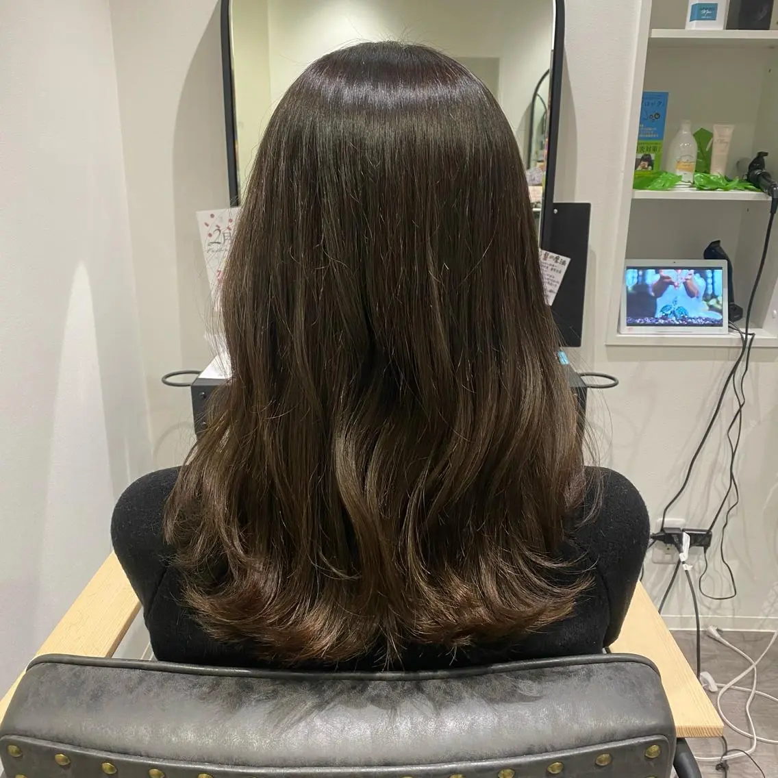 ミディアム ミディアムレイヤー レイヤーカット 大野 美紅のヘアスタイル