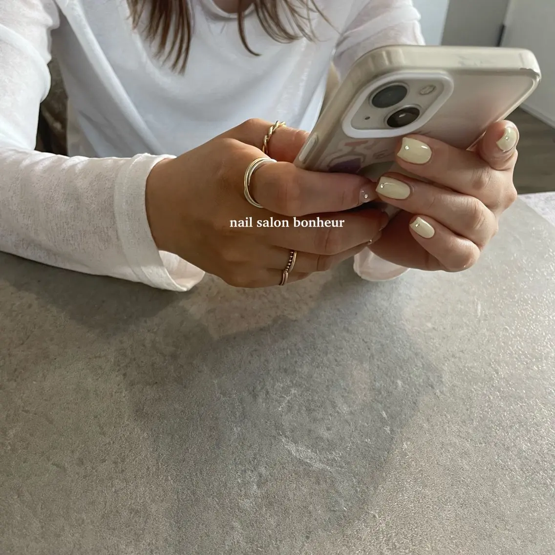 ネイル ハンドネイル nail salon bonheurのネイルデザイン