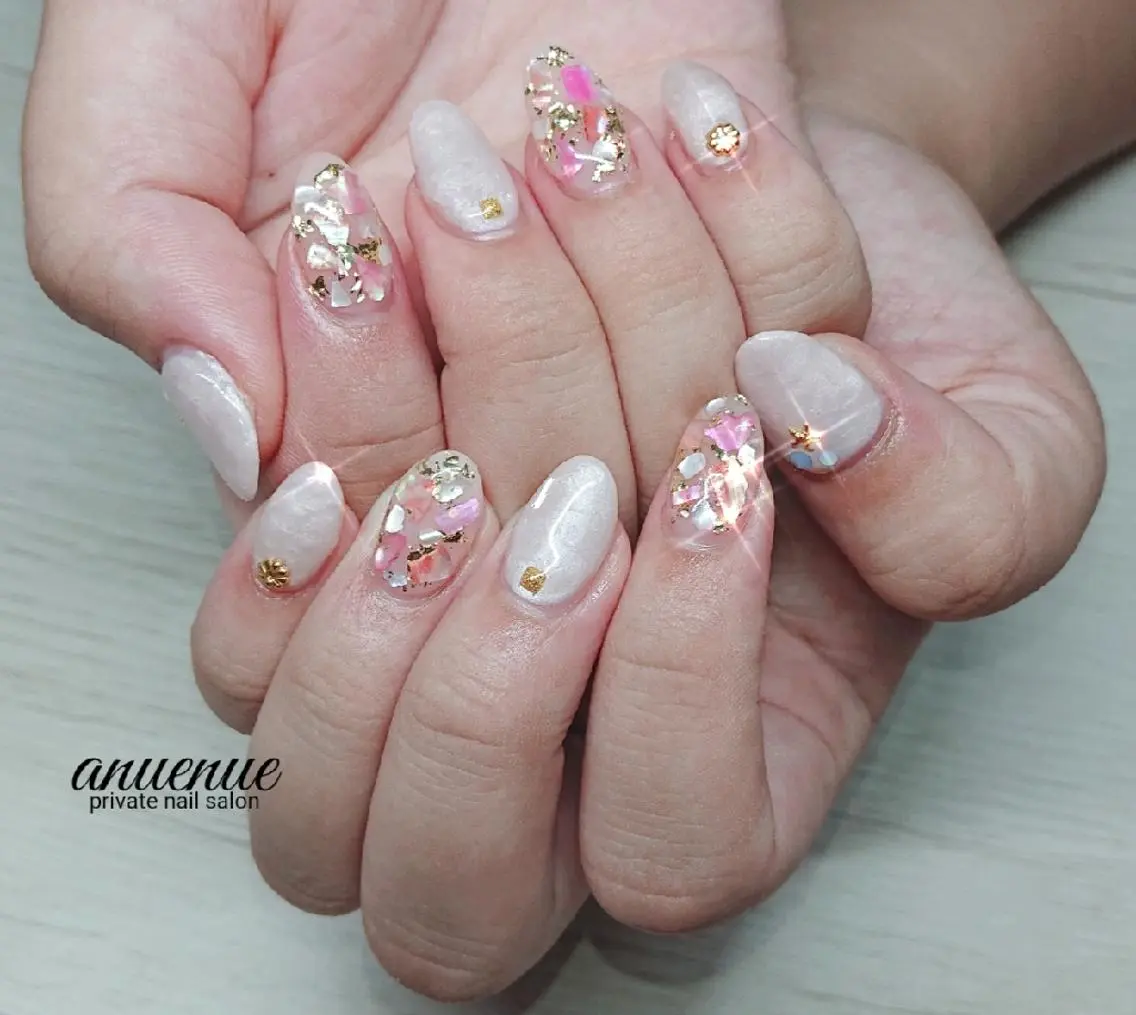 ネイル ハンドネイル ハンドケア anuenu eのネイルデザイン