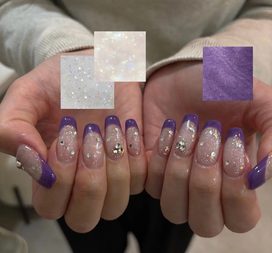 【当日限定✨】フレンチネイル💅の写真