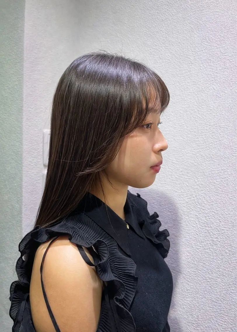 ロング レディースカット/ ヒグレアキコのヘアスタイル