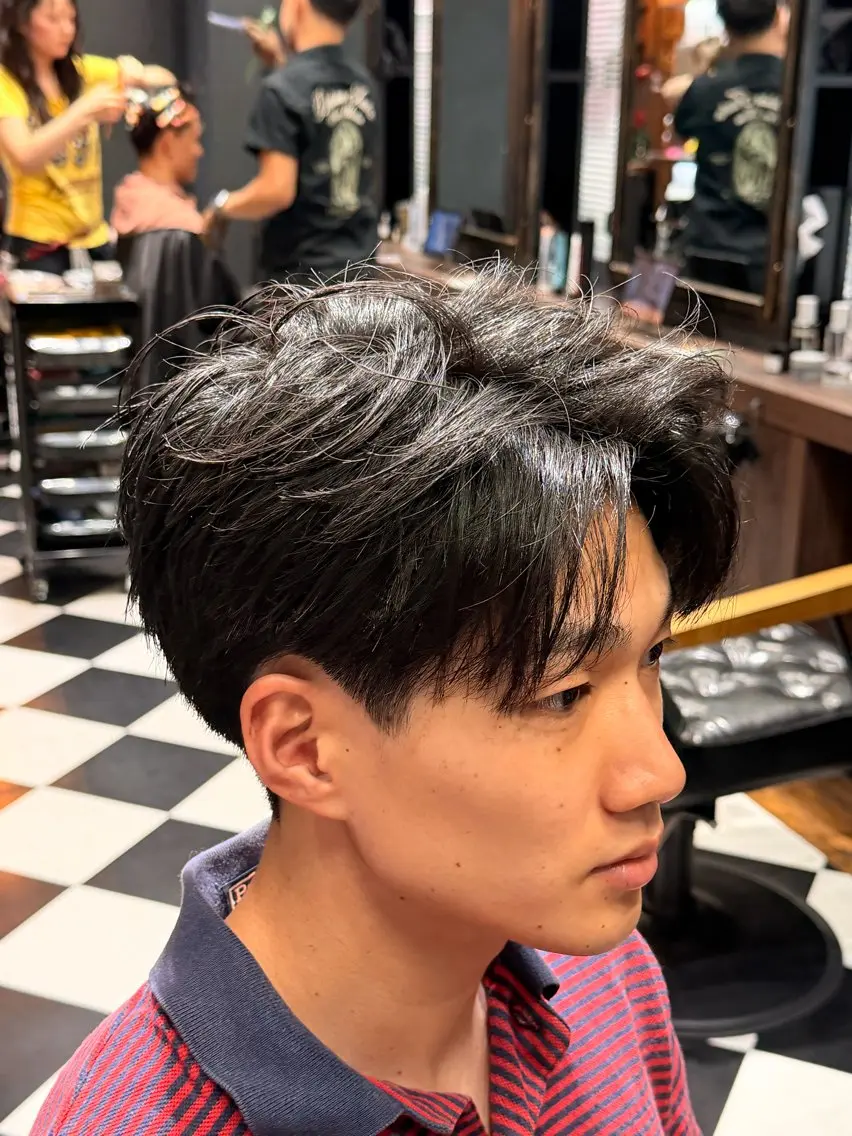 ショート メンズ カット 海外風メンズ特化! Taiyo 🇺🇸のヘアスタイル