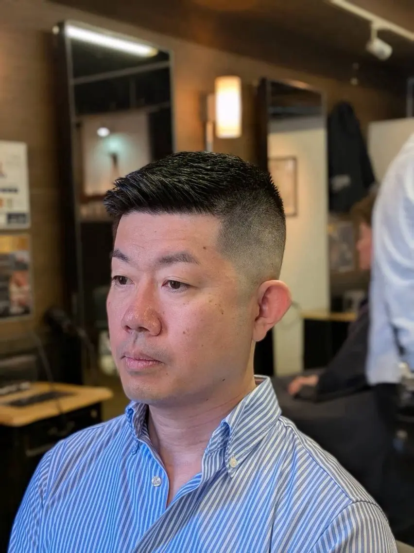 メンズ 松竹 汰空のヘアスタイル