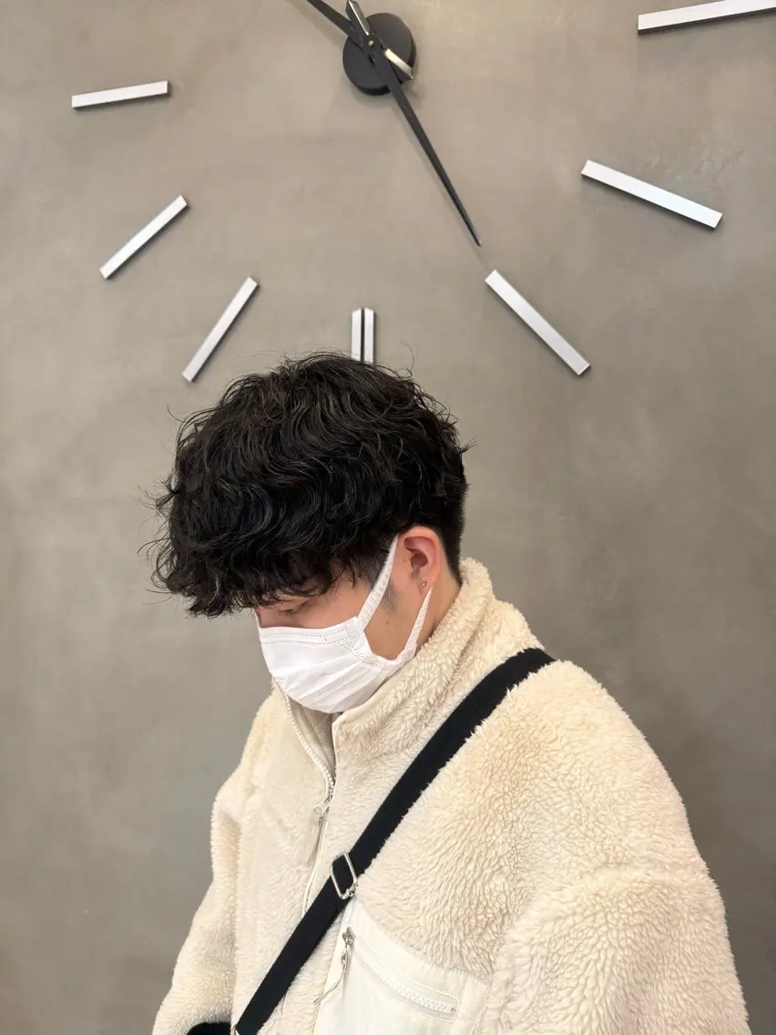 メンズカットの写真