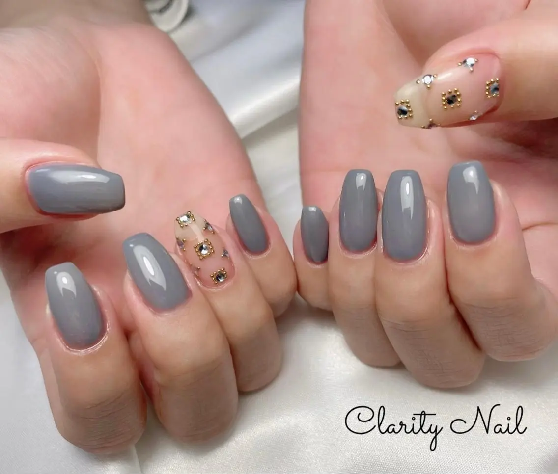ネイル アートネイル 持ち込み ハンドネイル Clarity Nailのネイルデザイン