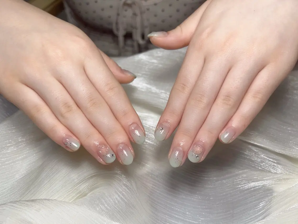 ネイル ハンドネイル 🎀Pink ピンク🎀のネイルデザイン