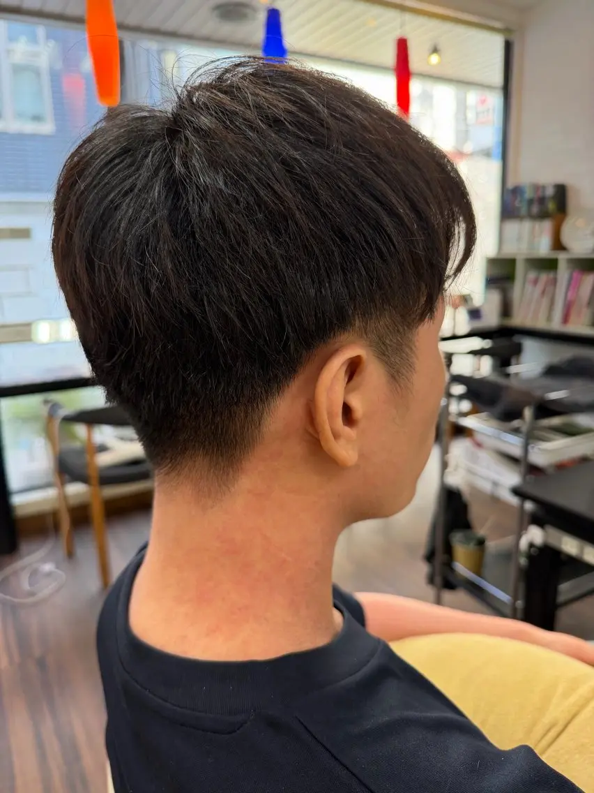 ショート メンズ ショートレイヤー メンズショート 刈り上げ レイヤーカット ショートヘア 🌙𝑳𝑼𝑵𝑨 工藤/メンズカット✂のヘアスタイル
