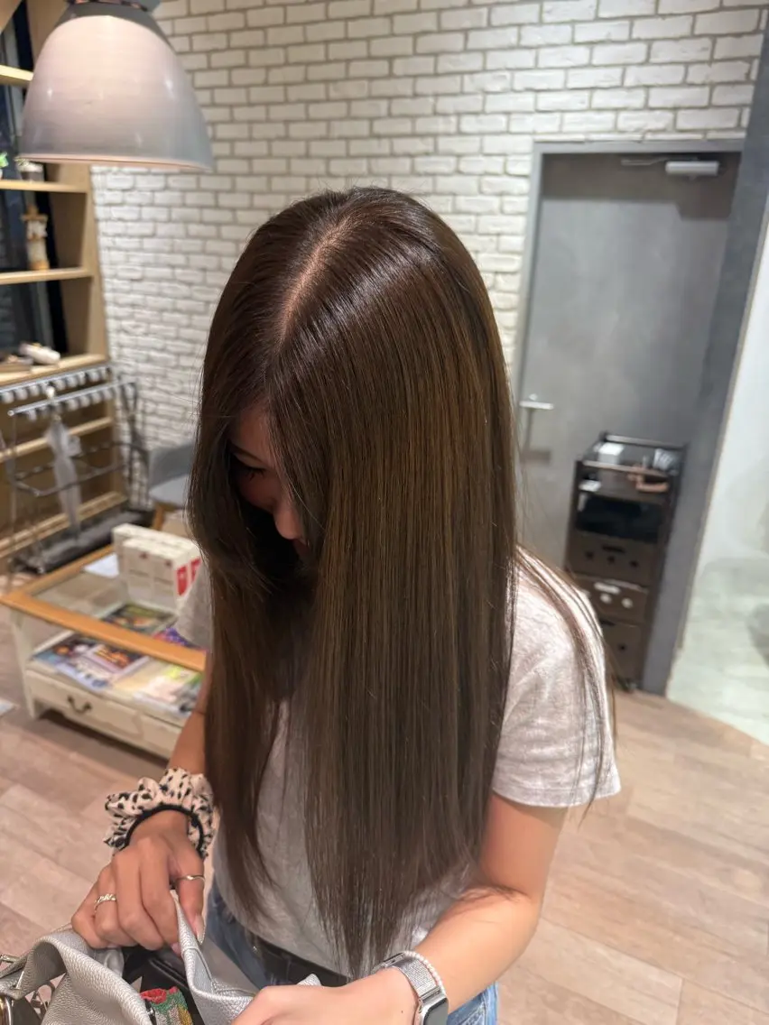 ロング カラー 似合わせカラー☘️ akariのヘアスタイル