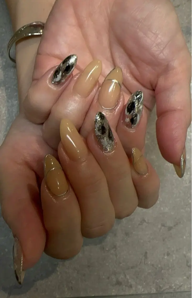 ネイル アニマル柄 Sei | cres nailのネイルデザイン