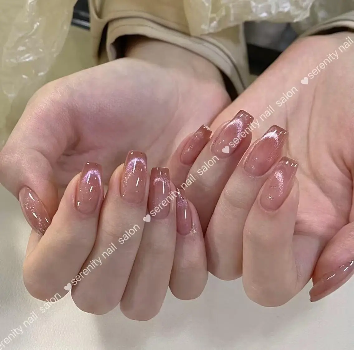 ネイル 長さ出し 持ち込み ワンホンネイル ハンドネイル ハンドケア 💜SE KIのネイルデザイン