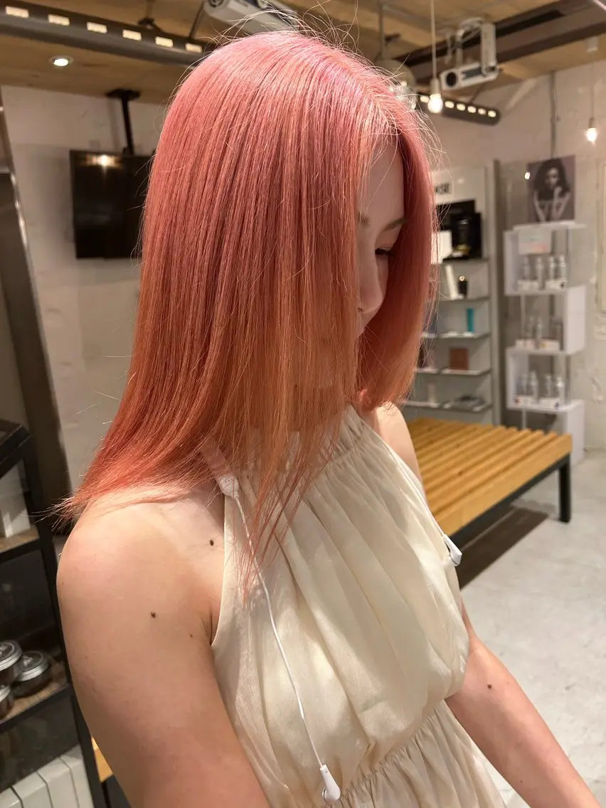 ミディアム カット ヘアカラー トリートメント メンズ多数⚡ブリーチ 特化💚Acchonのヘアスタイル