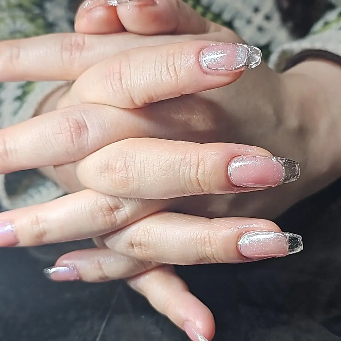 ネイル クリアネイル フレンチネイル salon de  Princessのネイルデザイン