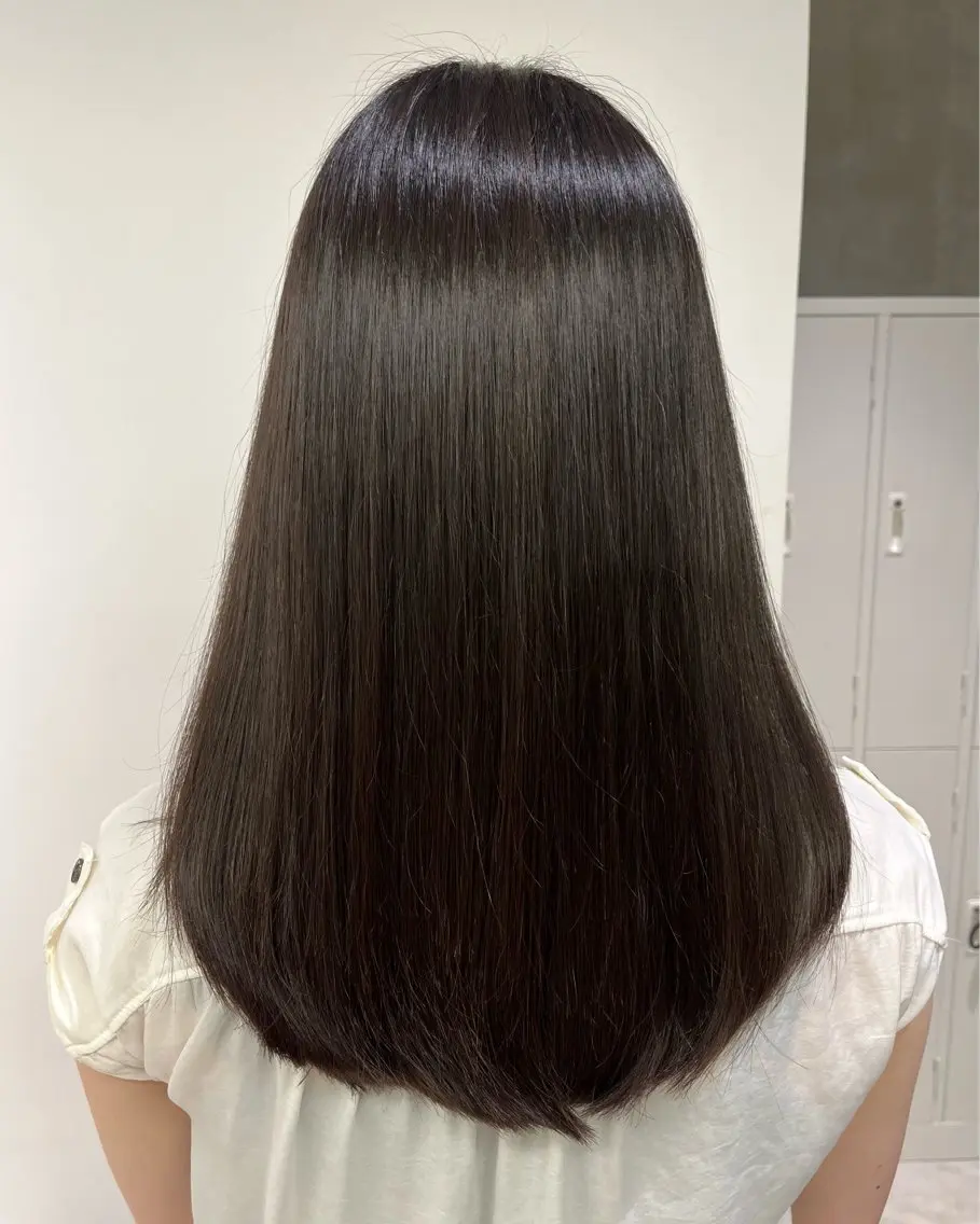 セミロング トリートメント こはる ／銀座美容室のヘアスタイル