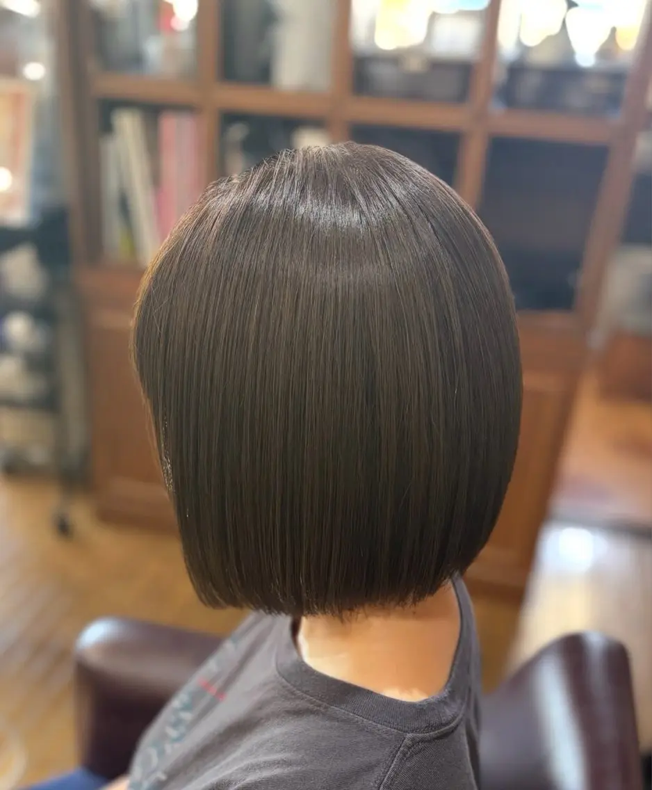 ボブカットの写真