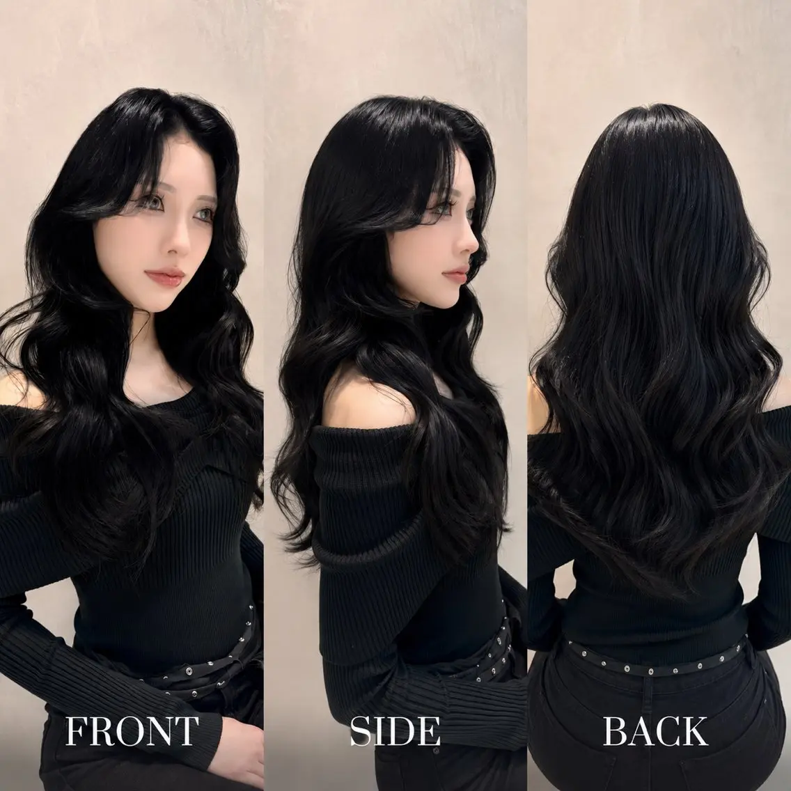 ロング カット ヘアカラー トリートメント 縮毛矯正/仙台カラー 韓国ヘア/reiyaのヘアスタイル