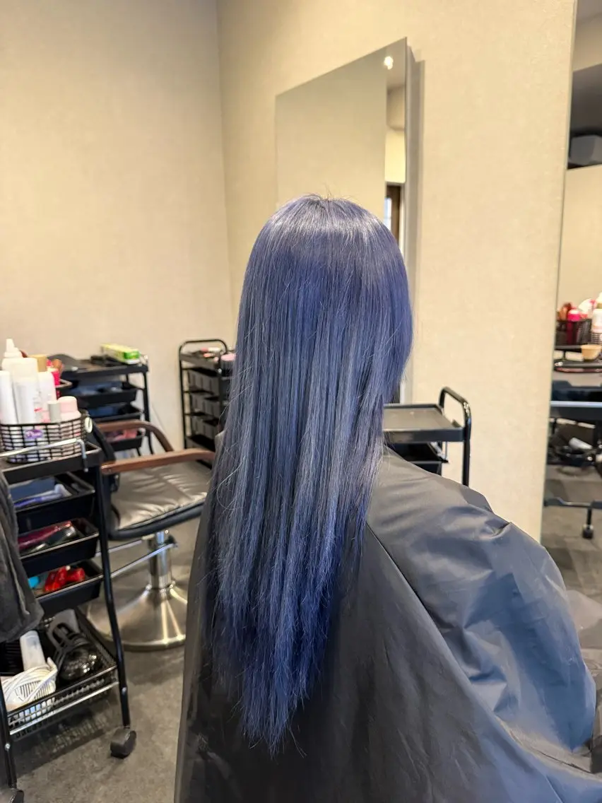 ロング カット ヘアカラー トリートメント 髪質改善⚡️カラー 🍀武久 誠🍀のヘアスタイル