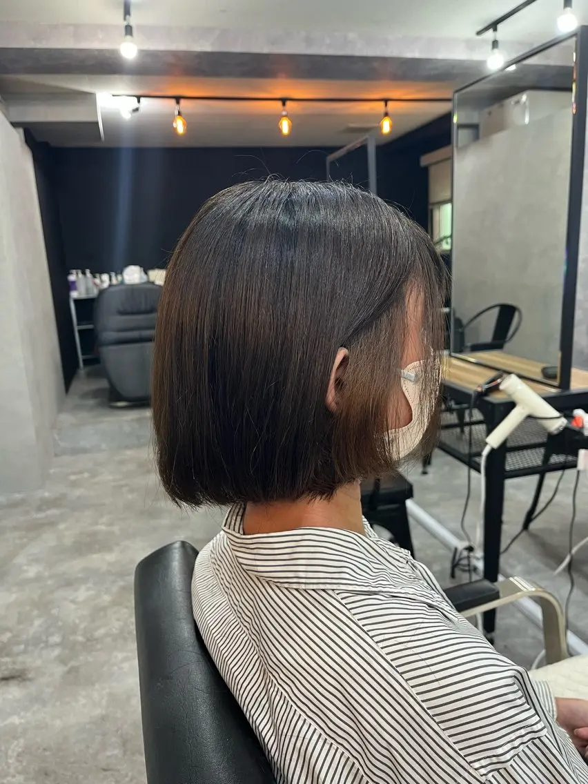 ショート カラー パーマ ヘアアレンジ ブリーチ 透明感カラー ダブルカラー グラデーションカラー ハイライトカラー 曲がる縮毛矯正特化 亮輔【江坂駅すぐ】のヘアスタイル