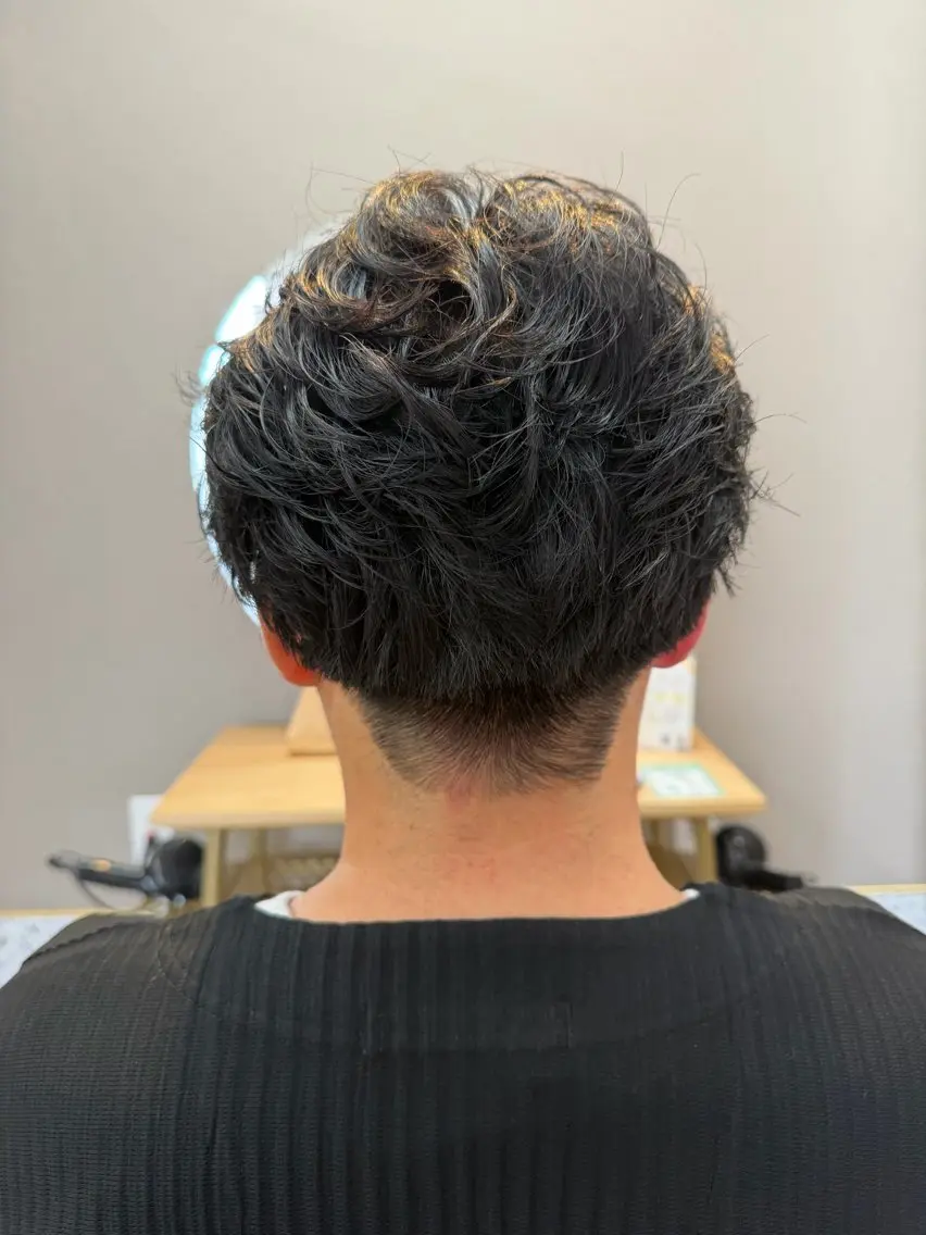 メンズ TELAHAIR 店長TAIKIのヘアスタイル